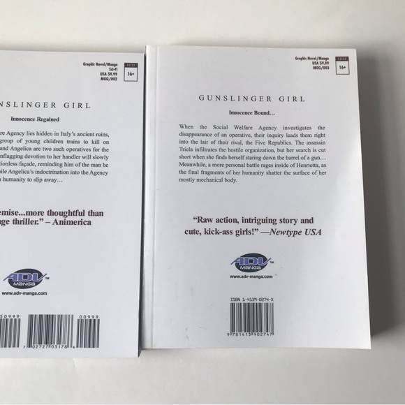 Gunslinger girl manga volumes 1,2,3 - Picture 8 of 8